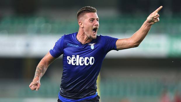 Seconda Maglia Lazio SERGEJ MILINKOVIC-SAVIC Seconda Maglia Lazio SERGEJ MILINKOVIC-SAVIC